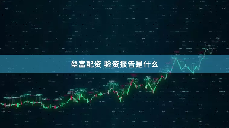 垒富配资 验资报告是什么